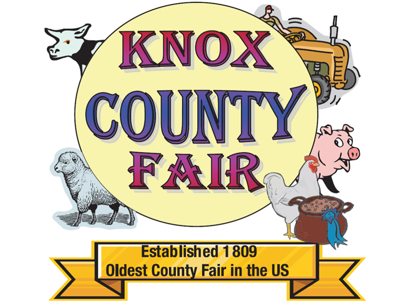 Logo for 2023 Knox County Fair