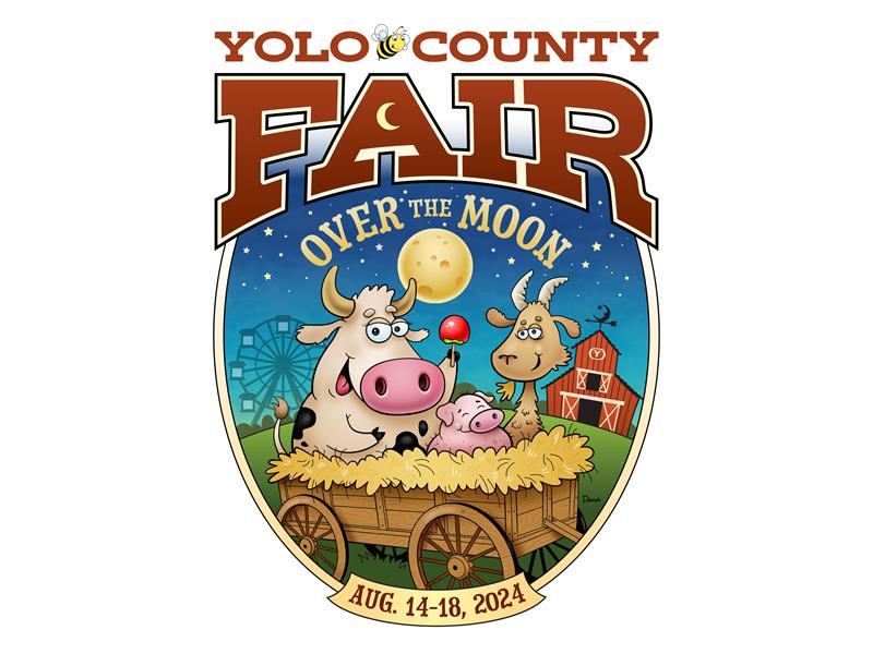 Logo for 2024 Yolo County Fair Exhibit Competition