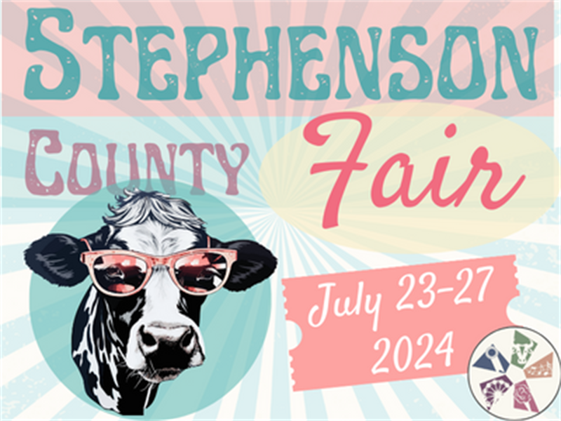 Logo for 2024 Stephenson County Fair