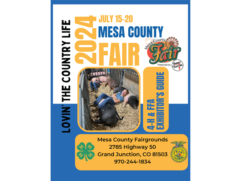 Logo for 2024 Mesa County Fair