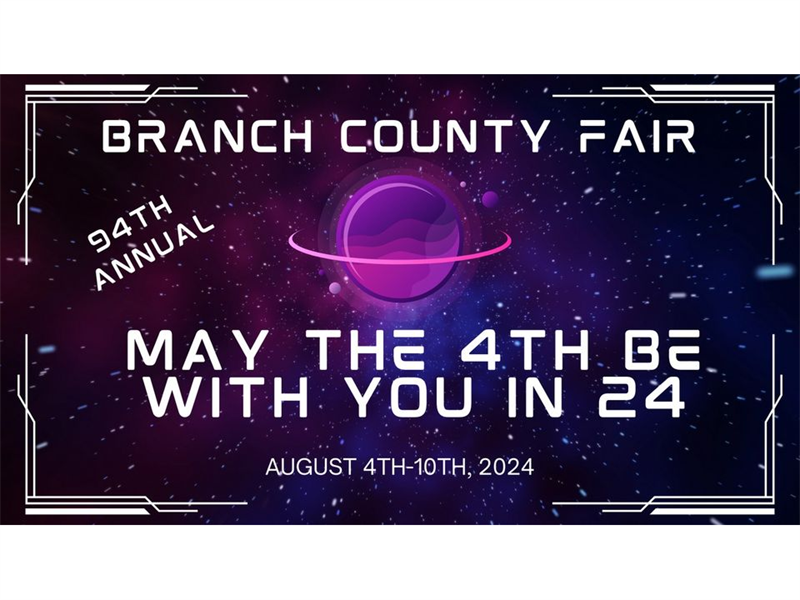 Logo for 2024 Branch County Fair