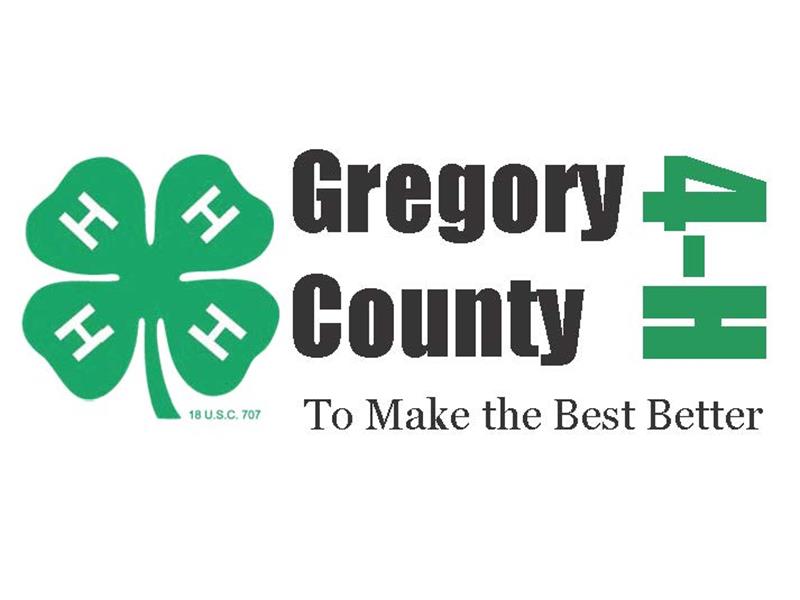 Logo for 2024 Gregory County 4-H Horse Show